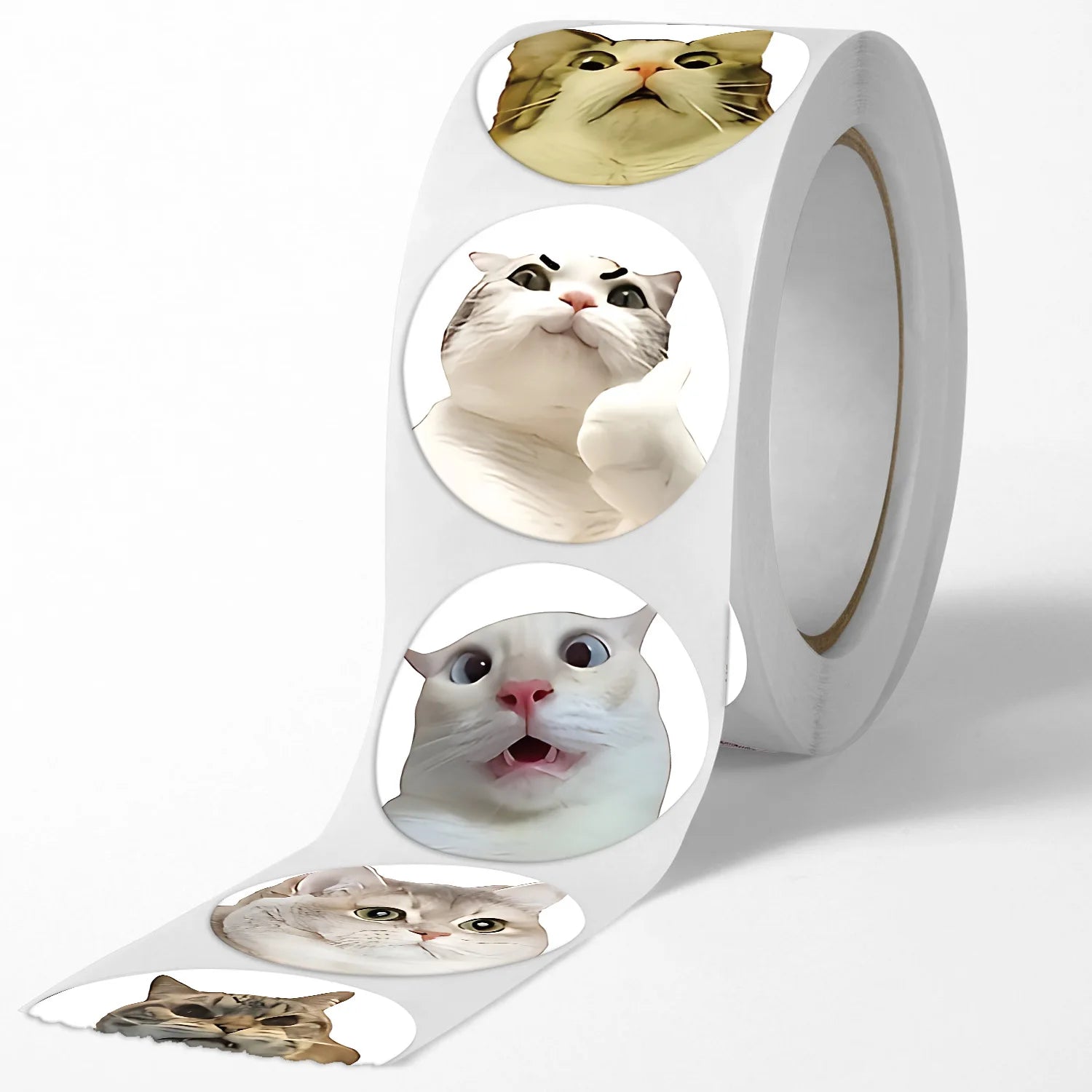 100pcs/500pcs Cartoon Meme Cat Stickers For School Reward Stickers Classroom Decor Encouragement Sticker For Student Teacher Beauty World Shop