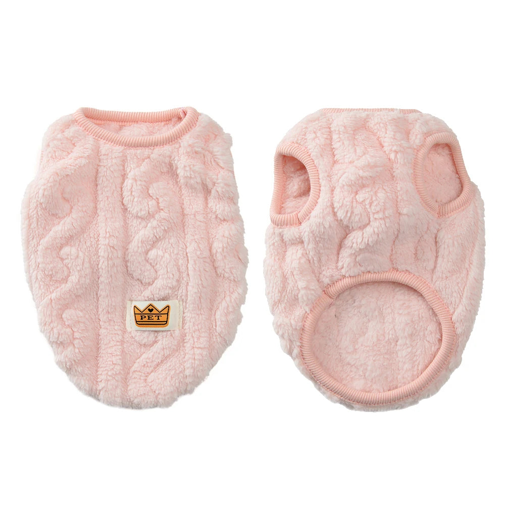 Soft Cozy Cat Clothes Autumn Winter Warm Fleece Sweatshirt for Small Dogs Puppy Kitten Jacket Coat Pet Sphynx Costume Sweater Beauty World Shop