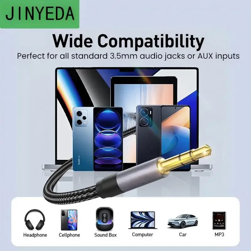 Audio Cable 3.5 mm Jack Male to Male Aux Cable For Phone Headphone Car MP3 Speaker Computer 3.5mm Jack Aux Wire Cord 3M Beauty World Shop