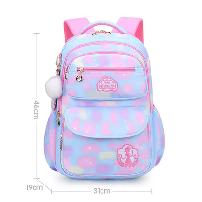Girl School Bag Backpack Back Pack For Teenager Women Children Female Pink Schoolbag Primary High Bagpack Class Teens Child Kids Beauty World Shop