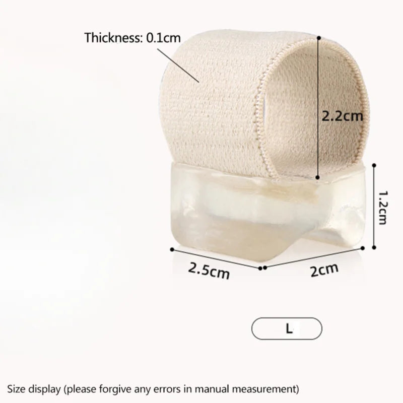 1Pair Hallux Valgus Appliance Daily Wear Silicone Foot Hallux Valgus Braces Elastic Toe Straightener Corrector for Foot Supplies Beauty Trend Shop