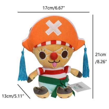 Monkey·D·Luffy Trafalgar D Water Law Tony Tony Chopper Luffy Plush Toy, Peluche Dolls Stuffed Figure for Kids Gift Beauty World Shop