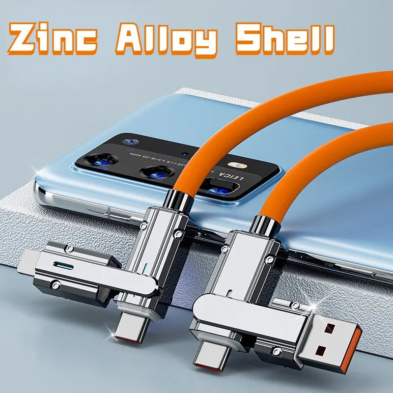 Type C To Typec Cable 2-In-2 66W Pd Fast Charging Usb C To Usb C To iPhone Suitable for iPhone iPad Huawei Xiaomi Samsung Redmi Beauty World Shop