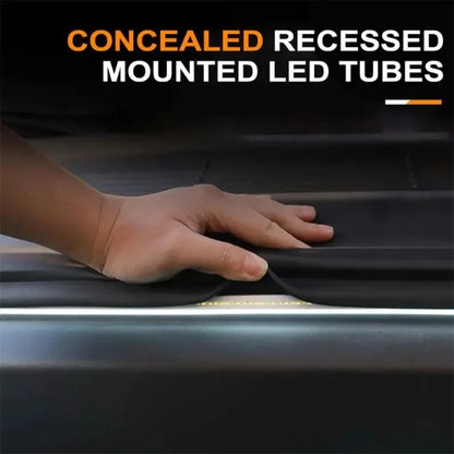 Car high brightness trunk lighting ambient light interior decoration LED wiring free automatic sensing tailgate light strip Beauty World Shop
