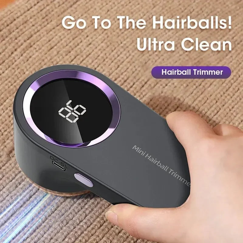Electric Lint Remover Electric Pellet Fluff Remover Digital Display Debobbler Clothes Shaver Multifunction for Clothes Sweater Beauty World Shop