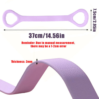 8 Fitness Workout Resistance Band Arm Back Shoulder Exercise Elastic Training Band Yoga Pilates Physical Therapy Equipment Beauty World Shop