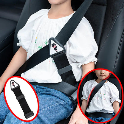 Car Child Safety Belt, Prevents Movement, Adjustable Fastener, Safe and Comfortable, Anti-Neck-Strangling Seat, Simple and Convenient Limiter Beauty World Shop