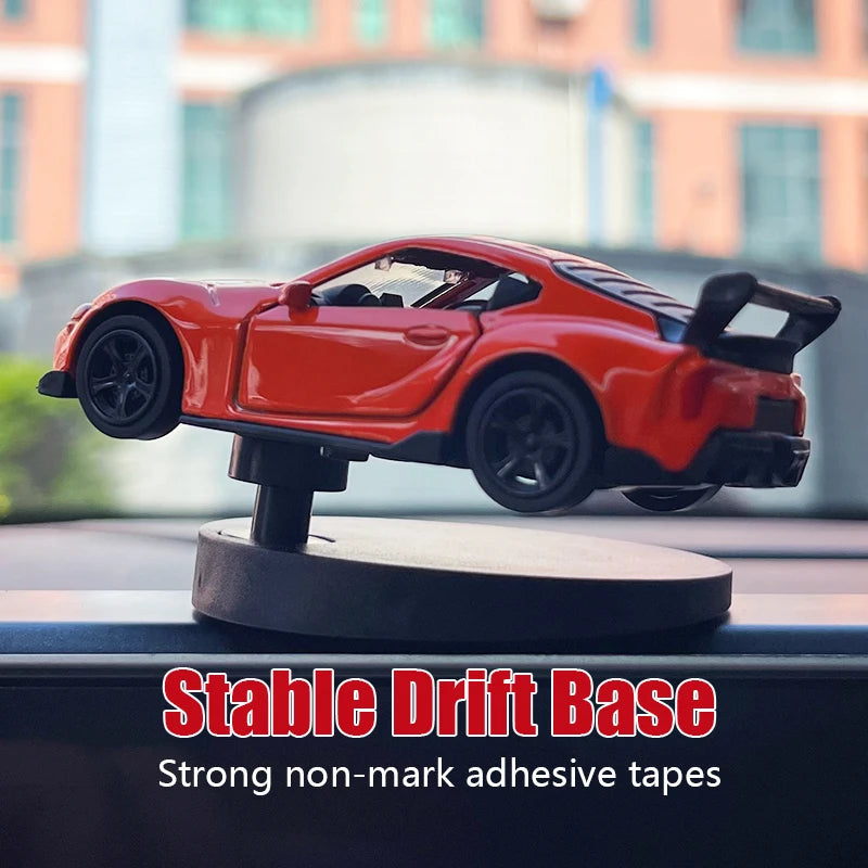 Drifting Car Model dashboard Swing Moving cool sports racing ornaments dash interior accessories decor items fun decorations men Beauty World Shop