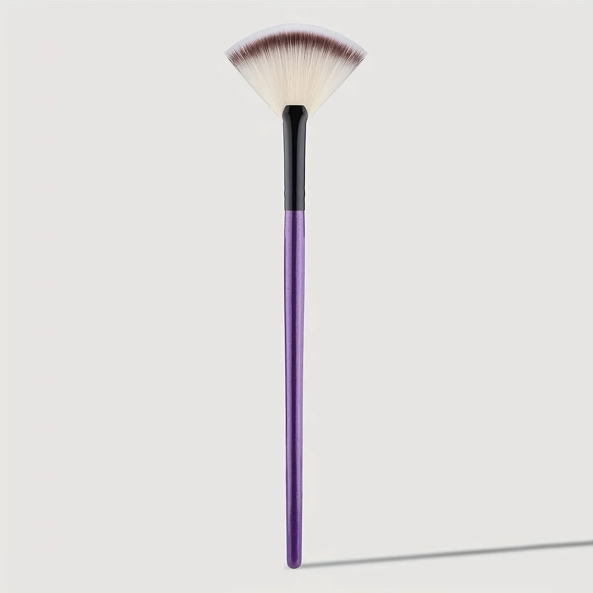 1pc Fan Shaped Highlight Brush Contour Brush Blending Highlighter Makeup Brush Face Loose Powder Brush Cosmetic Beauty Tools Beauty World Shop