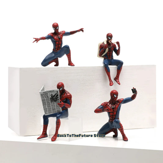Hasbro Marvel Spider Man Superhero Spiderman 7-9cm Action Figure Spider-Man Anime Collection Mini Toys Model Children Gift Beauty World Shop