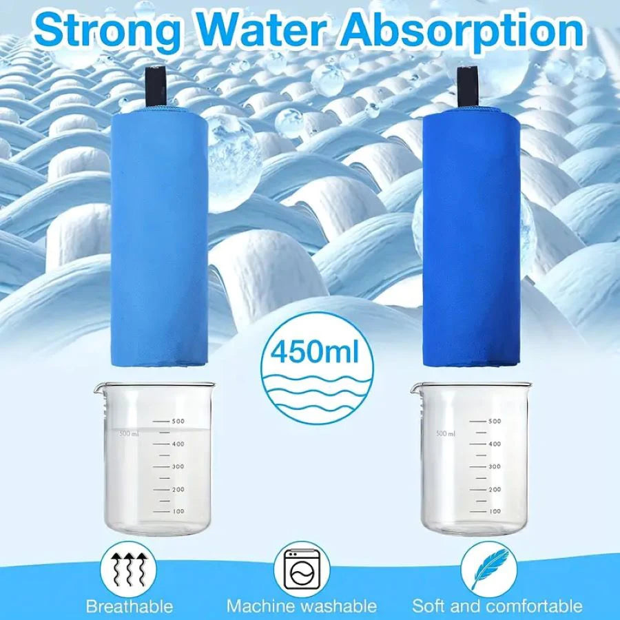 Microfiber Towel Quick Dry Towel Travel Towel Sports Towel Beach Towel Sandproof Soft Light Towel For Swim, Yoga, Gym Beauty World Shop