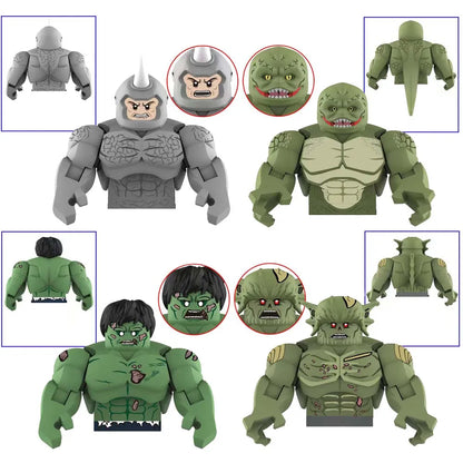 Movable Model Brick Juggernaut Lizard Rhino Abomination Assemble Compatible Action Figures Puzzle Kids Toy Building Blocks Gifts Beauty World Shop