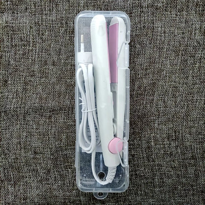 3 in 1 Hair Iron High Quality flat iron Straightening hot comb mini professional hair straightener & Curling Iron Styling Tools Beauty World Shop