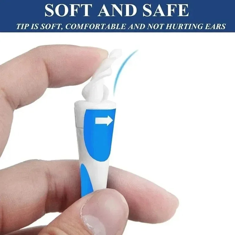Ear Wax Remover Tool Ear Cleaner With Soft Silicone 16 Replacement Tips Simply To Grab Extract Earwax Beauty World Shop