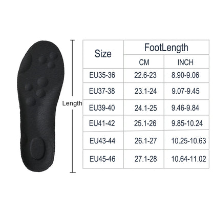 1Pair/2Pairs/4Pairs High Elasticity Latex Sport Insoles Soft Shoe Pads Arch Support Orthotic Insoles Breathable Deodorant Insole Beauty World Shop