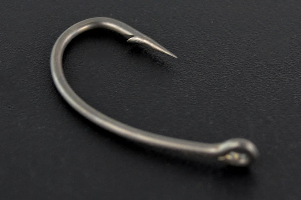 Hirisi 15x Carp Fishing Hooks With Eye Micro Barb High Carbon Steel Fish Hooks PTFE Coated Fishing Accessories X915 Beauty World Shop
