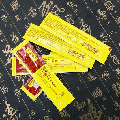 100Pcs Tattoo Aftercare Cream Fougera Vitamin Ointment Tattoo Care Supplies Recovery Cream Vitamin A&D Tattoo Repairing Cream Beauty World Shop