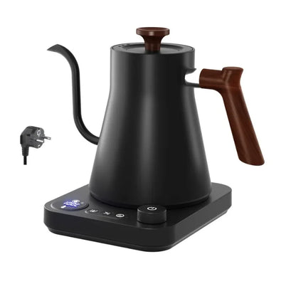 Electric Gooseneck Kettle 900ML Hand Brew Coffee Pot Smart Teapot Temperature Control Pot Rapid Heating Kettle 110v/220v Beauty World Shop