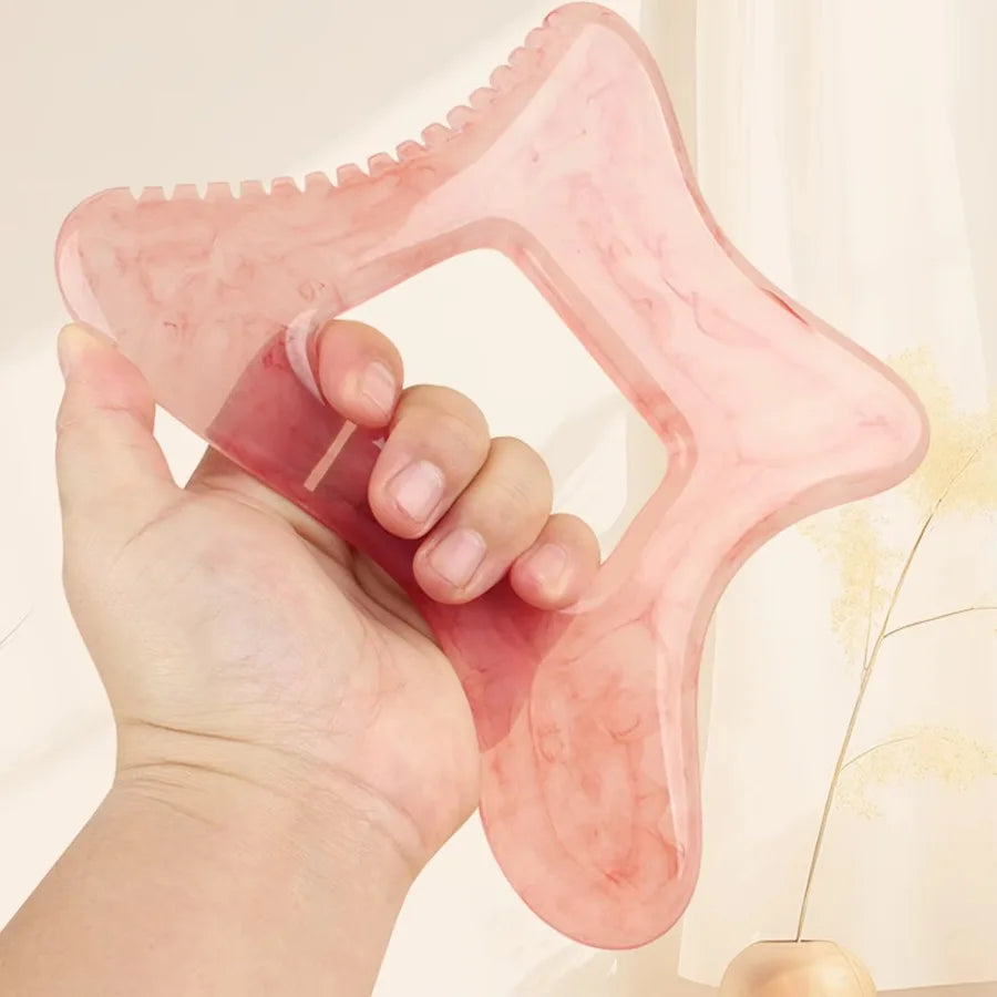 Large Resin Gua Sha Tool, Body Lymphatic Massage for Muscle Recovery & Circulation, Cellulite Massager for Legs Back Beauty World Shop