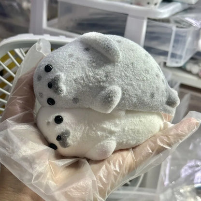 Kawaii Squishy Seal Squeeze Toys Super Soft Pinching Fingertip Toy Slow Rebound Antistress Gift Stress Relief Adult Sensory Toy Beauty World Shop