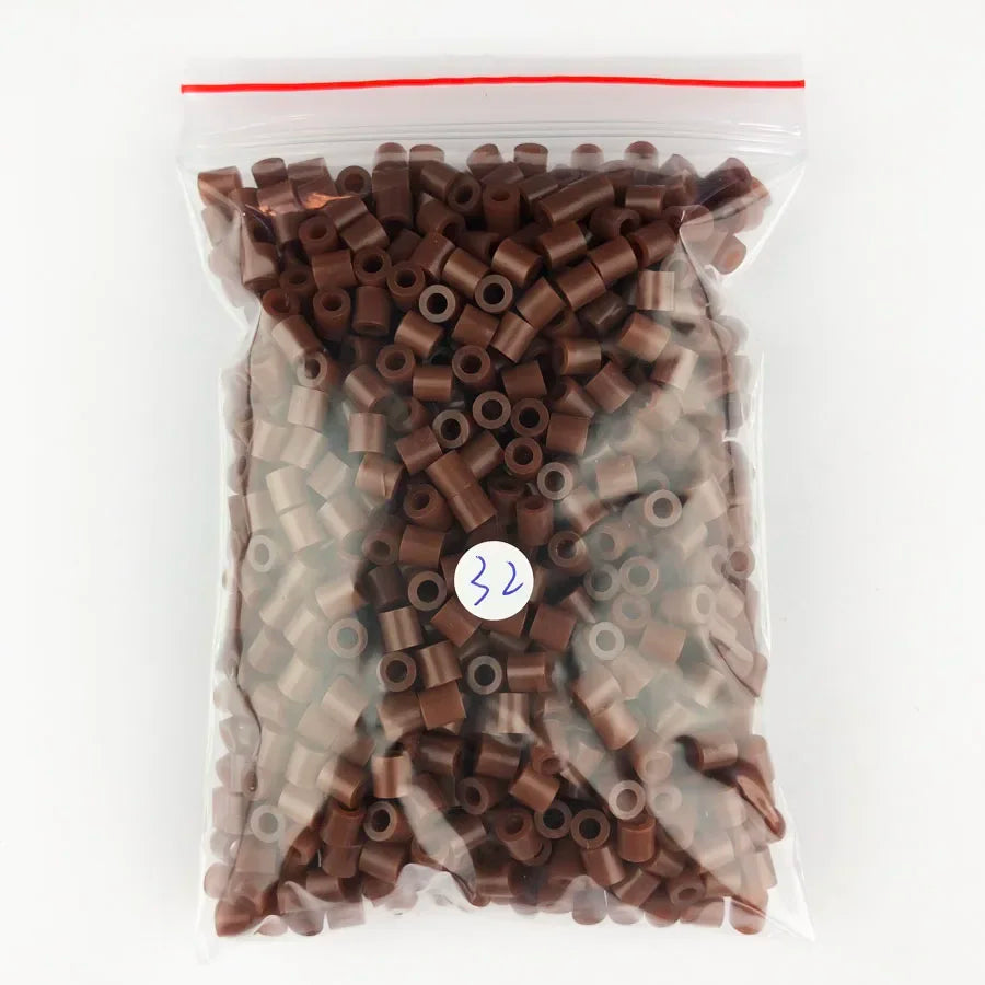 500pcs 5mm Hama Beads Perler Fuse Iron Beads GREAT KID FUN.Diy Intelligence Educational Toys Puzzles Beauty World Shop