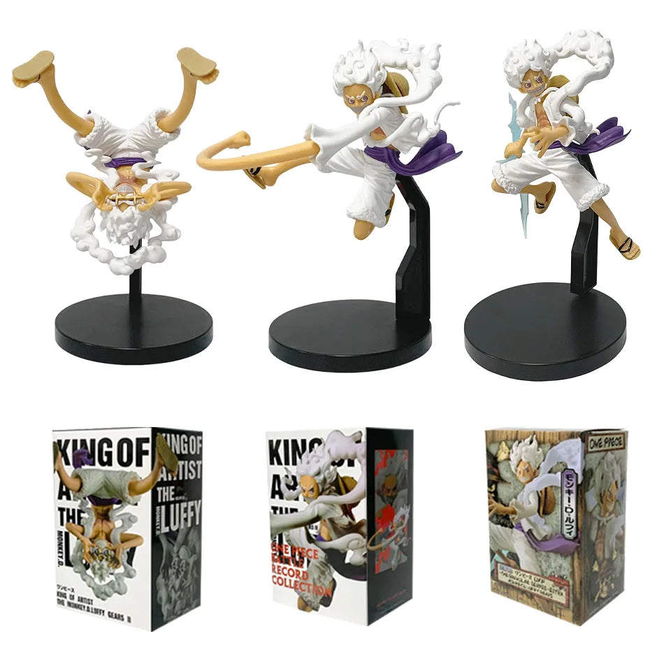 Anime ONE PIECE Figure Toy 18cm Nika Monkey D Luffy Action Figures Dolls Pvc Model Collectible Statue Toy Christmas Gift Beauty World Shop