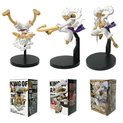 Anime ONE PIECE Figure Toy 18cm Nika Monkey D Luffy Action Figures Dolls Pvc Model Collectible Statue Toy Christmas Gift Beauty World Shop