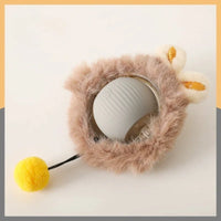 Grey Plush Ball