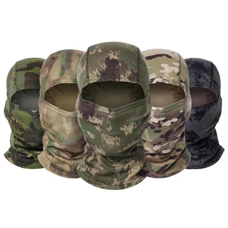 Camouflage Balaclava Hat Cycling Full Face Mask Outdoor Sports Hunting Hiking Ski Mask motorcycle Helmet Inner Cap Beauty World Shop