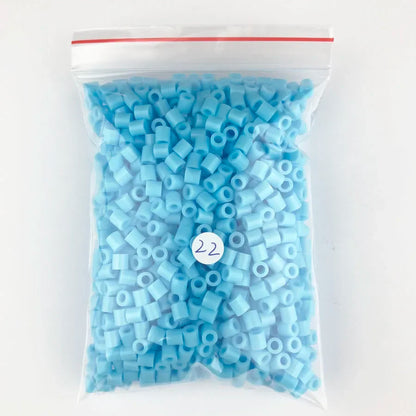 500pcs 5mm Hama Beads Perler Fuse Iron Beads GREAT KID FUN.Diy Intelligence Educational Toys Puzzles Beauty World Shop