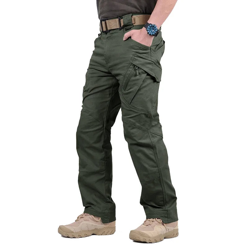 Men's Tactical Cargo Pants Classic Outdoor Hiking Trekking Men Tactical Joggers Pants Military Multi Pocket Trousers Beauty World Shop