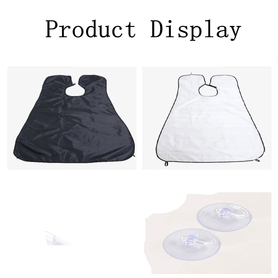 Men's Home Shaving Scarf, Shaving Cloth, Hair Cutting Hat, Hair Cutting Apron, Dirt Proof, Keep Clean Beauty Fashion