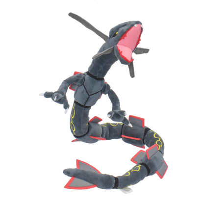 Shiny Rayquaza Plush Toys Stuffed Animal Game for Collectible Gift,Soft Plushies,Cute Cartoon Character Black 12 Inch Beauty World Shop