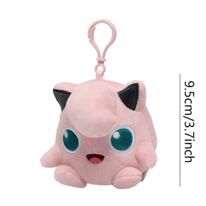 Anime Pokemon Pikachu Mew Psyduck Squirtle Bulbasaur Kawaii Stuffed Plush Toys School Bag Backpack Pendant Doll Keychain Gift Beauty World Shop