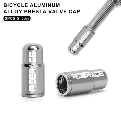2/4/10Pcs Bicycle Tire Valve Cap Dustproof Lightweight Aluminum Alloy MTB Road Bike Tube Tyre Gas Nozzle Cover For FV Presta Beauty World Shop