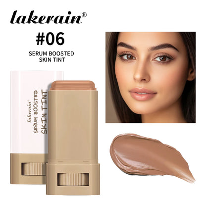 Skin Tint Stick Waterproof Nourishing Solid Tinted Serum Foundation Skin Tint Balm Face Tinted Face Contour Stick Makeup Beauty World Shop