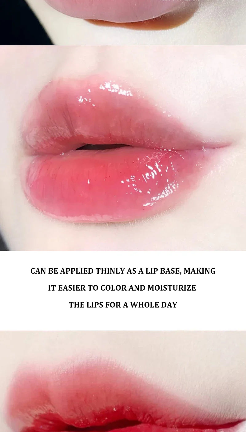 Transparent Honey Pot Lip Mask Moisturizes, Moisturizes, Lightens Lip Lines, Sleep Lip Mask, and Lip Care Beauty Trend Shop
