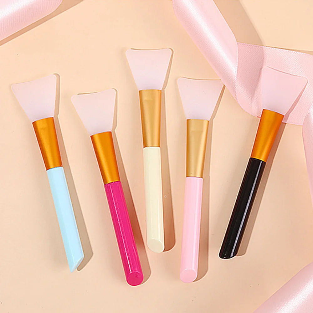 1/4/5/6-pack advanced silicone facial mask brush - mild and soft, suitable for all skin types, formaldehyde free Beauty World Shop