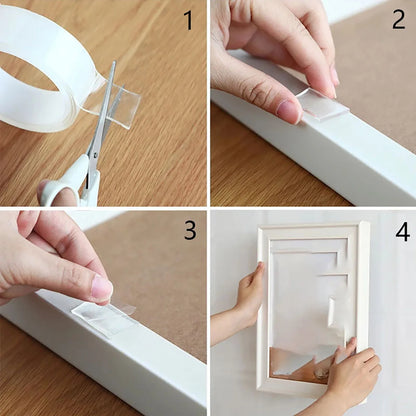 Ultra-strong Double Sided Adhesive Monster Tape Home Appliance Waterproof Wall Stickers Home Improvement Resistant Tapes Beauty World Shop