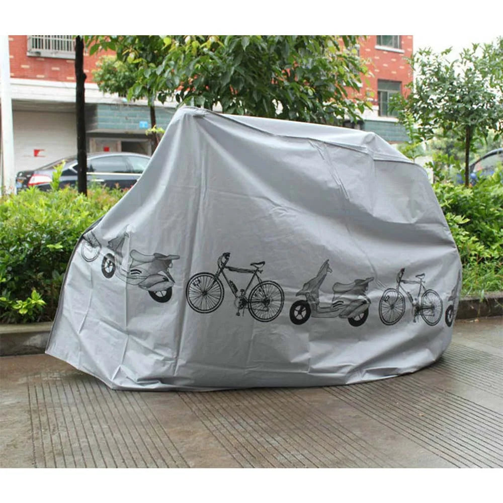 Waterproof Bike Cover Sun Protection Outdoor Bicycle Cover Multifunctional Electric Vehicle Cover for Bicycle Prevent Rain Beauty World Shop