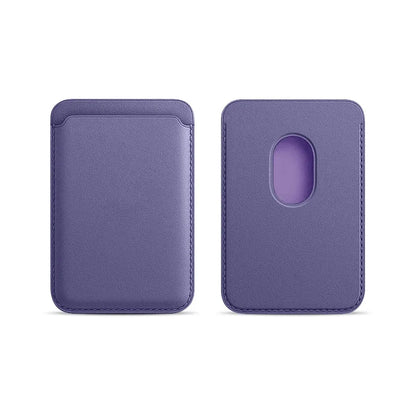 Magnetic MagSafe Wallet - PU Leather Card Holder Case for IPhone 12/13/14/15/16, Slim MagSafe Accessory with Card Storage Beauty World Shop
