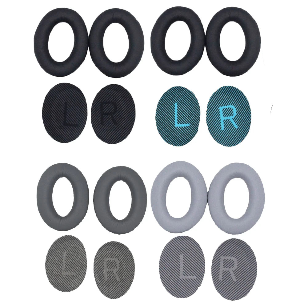 Replacement Ear Pads Soft Protein Leather Ear Cushion Earpads Headphones Ear Cushions  for Bose QuietComfort QC25 QC15 QC35