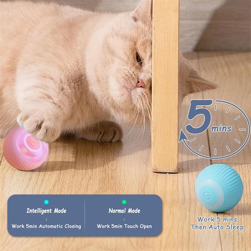 Smart Dog Toys Ball Electronic Interactive Pet Toy Moving Ball USB Automatic Moving Bouncing for Puppy Birthday gift Cat Product Beauty World Shop