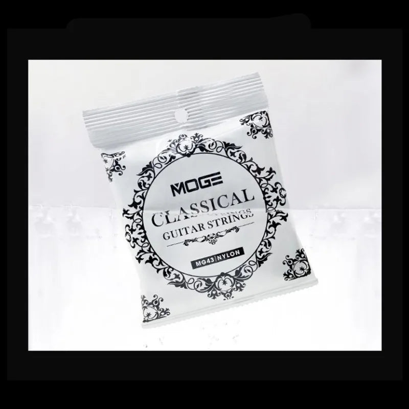 MOGE MG43 028-043 Classical Guitar Strings Nylon Silver Jacketed Wire Coating Musical Instrument Accessories Beauty World Shop