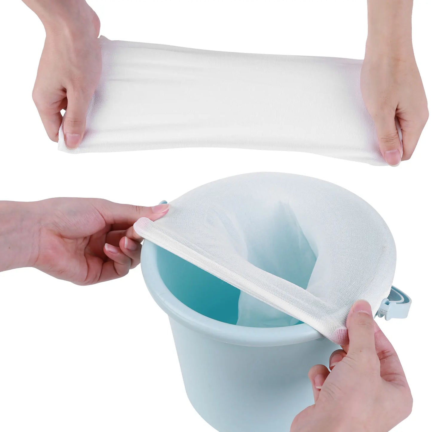 200-5PCS Pool Skimmer Socks Swimming Pool Filter Socks Basket Skimmer Elastic Nylon Mesh Pool Filter Debris Leaves Storage Socks Beauty World Shop