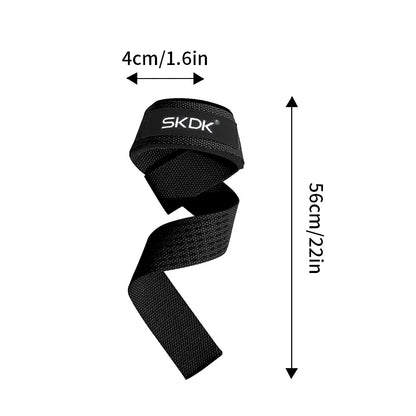 2PC/4PC/3PAIR Weightlifting Straps Anti-Slip Silicone Lifting Wrist Straps Strength Training Deadlifts Crossfit Hand Grips Wrist Beauty World Shop