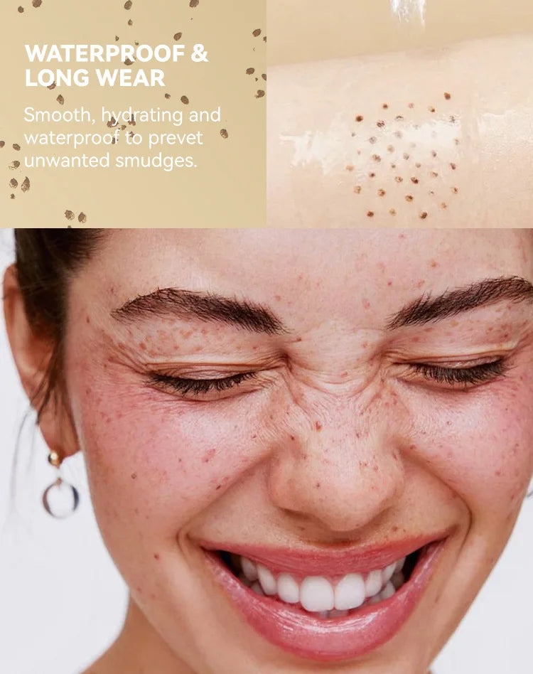 Waterproof Freckle Pen Natural Lifelike Fake Freckles Pen for Lasting Look Dot Spot Pen Makeup for Women Makep Light/Dark Brown Beauty World Shop