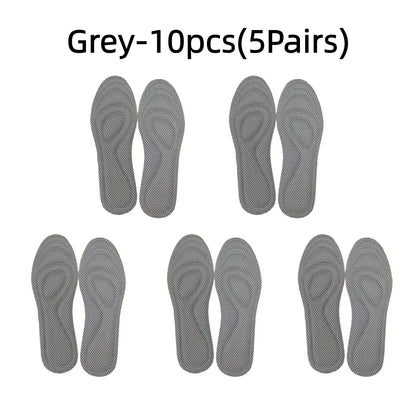 1/2 Pairs Memory Foam disposable Insoles for Shoes Antibacterial Deodorization Sweat Absorption Insert Sport Shoes Pads Beauty World Shop
