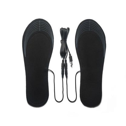Winter Electric Heated Insoles USB Heating Feet Warmer Thermal Shoes Sock Pad Heated Insoles Washable Full Foot Fever Unisex Beauty World Shop