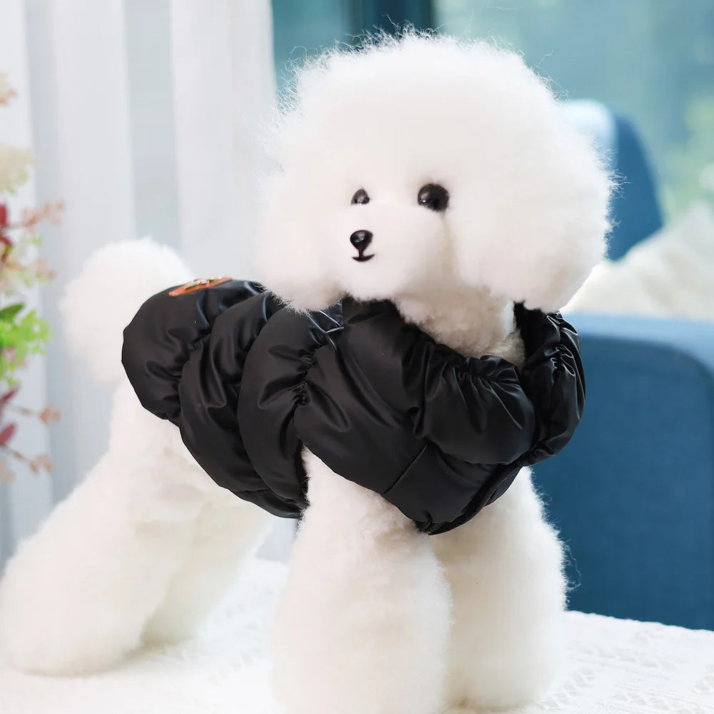Soft Warm Dog Clothes Winter Padded Puppy Cat Coat Jacket For Small Medium Dogs Chihuahua French Bulldog Poodle Vest Pet Outfit Beauty World Shop